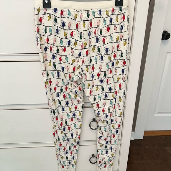 Like New - Hanna Andersson Holiday Print Long John Pajama Pants - Picture 4 of 10